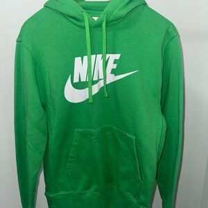 Nike Green Logo Hoodie